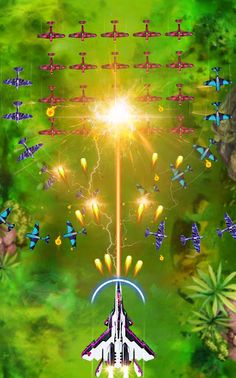 1945 Sky Force WW Airplane War - Screenshot 1