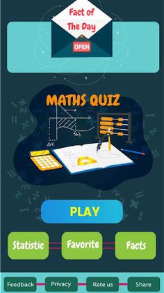 Math Quiz : Learn Mathematics - Screenshot 1