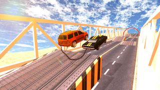 Chained Cars Against Ramp 3D - Screenshot 3