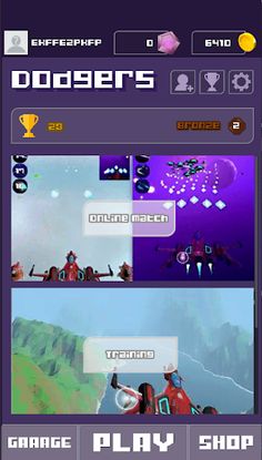 Dodgers - Online spaceshooter - Screenshot 3