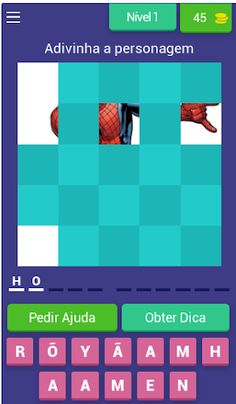 Jogo das Personagens - Screenshot 3