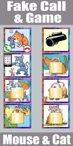 Fake Call Mouse and Cat Game - Screenshot 2