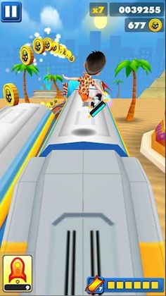 Crazy Runner: Escape The Train - Screenshot 1