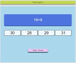 Math Game - Screenshot 2