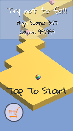 Try Not To Fall - Screenshot 1