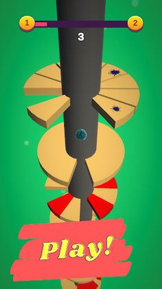 Helix Jump: One Tap Challenge - Screenshot 2