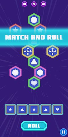 Hexa Dice - Hexagon Match Game - Screenshot 1