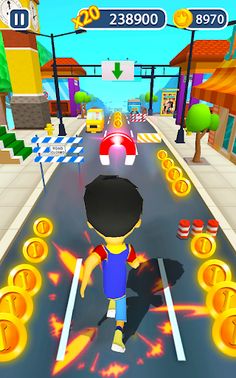 Vir The Robot Boy Subway Rush - Screenshot 3