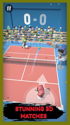 World of Tennis Tournament 3D - Screenshot 2