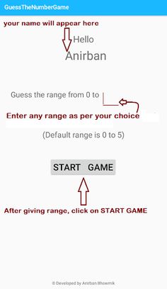 Guess The Number Game - Screenshot 4