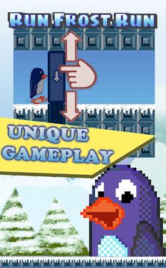 Run Frost Run - Penguin Run - Screenshot 2