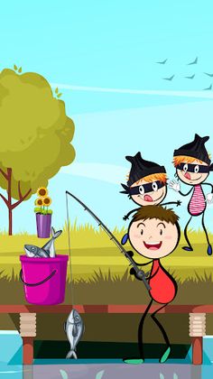 Stickman Thief Puzzle Games - Screenshot 2