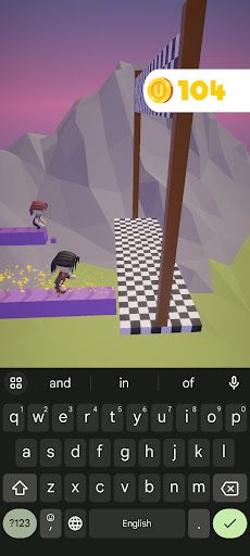 Typing game - Type Race - Screenshot 2