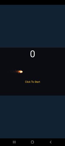 flappy ball fire - Screenshot 1