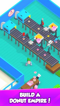 Alphabet Cafe - Donut Shop 3d - Screenshot 4