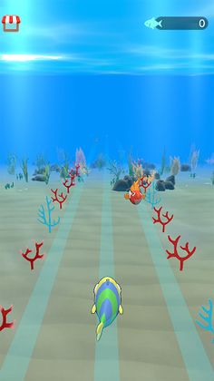 Fish run game - RunRunFish - Screenshot 2