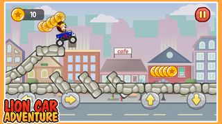 Lion Car Adventure - Screenshot 2
