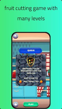 fruit & vegetable cutting game - Screenshot 1