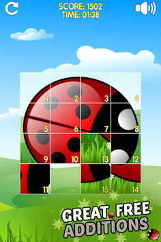 Flowers and Ladybug - Screenshot 2