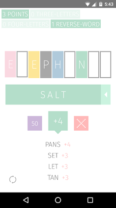 WORDCEPTION - Word Game - Screenshot 2