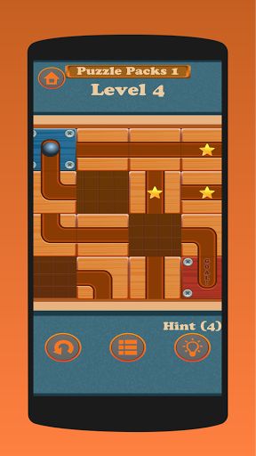 Rolling Ball The Sliding Puzzl - Screenshot 2