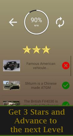 Modern Armor Quiz - Screenshot 3