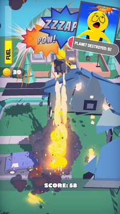 Jet Pack Destruction : Blow Up - Screenshot 1