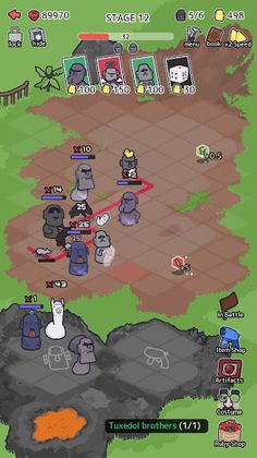 Random Moai Defense - Screenshot 2