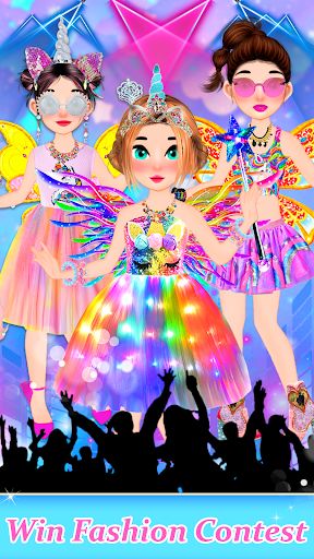Girls Unicorn Dress Up Game - Screenshot 1
