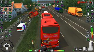 Real City Coach Bus Games 3D - Screenshot 2