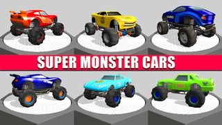 Monster Truck Racing For Kids - Screenshot 1