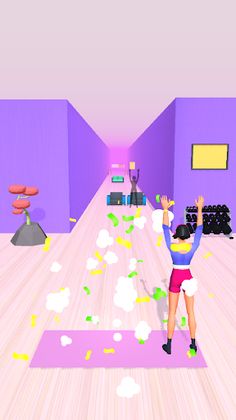 Flex Run 3D: Flexy Yoga - Screenshot 3