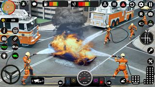 FireFighter Fire Truck Fireman - Screenshot 1