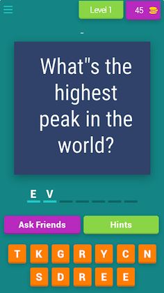 Trivia Quiz - Screenshot 1