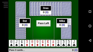 Hearts Card Game - Screenshot 1