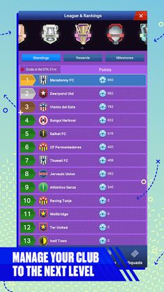 Soccer Club Rivals: Next Gen F - Screenshot 3