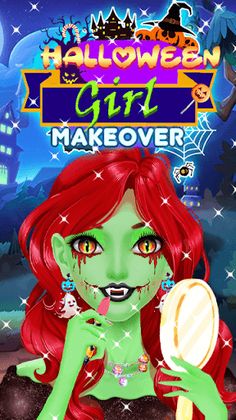Halloween Makeup Dress Up Game - Screenshot 1