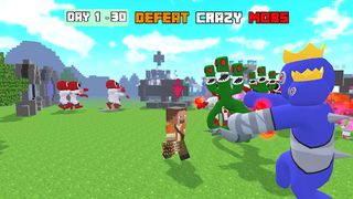 100 Days Rainbow Survival MCPE - Screenshot 2