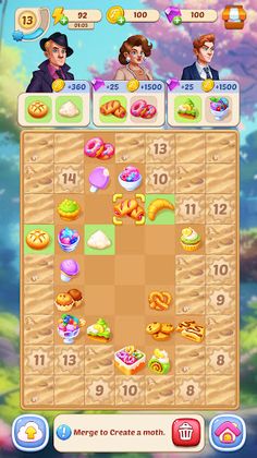 Elsa's Garden:Merge Adventure - Screenshot 1