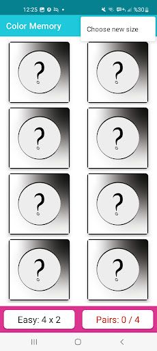 Color Memory - Matching Puzzle - Screenshot 2