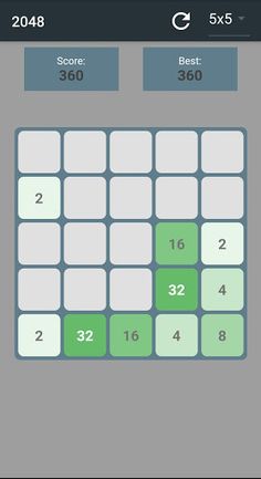 2048 brain puzzle game - Screenshot 3