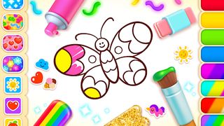 Tabi coloring games for kids - Screenshot 3