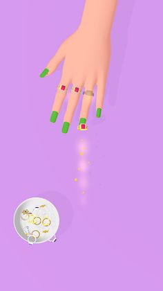 Acrylic Nails Arts Polish Game - Screenshot 4