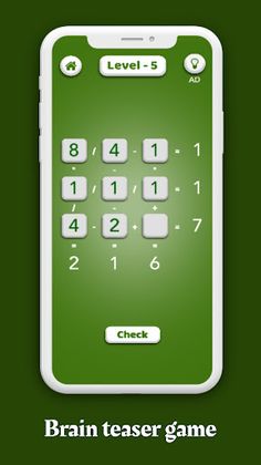 Math Game - Brain Puzzle Game - Screenshot 3