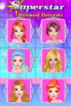 Superstar Milkmaid Hairstyles  - Screenshot 3