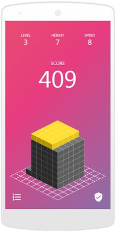 Stakkor - Arcade Stacker Game - Screenshot 3