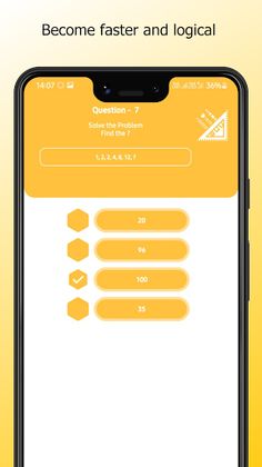 Quantitative IQ test: Intellig - Screenshot 3