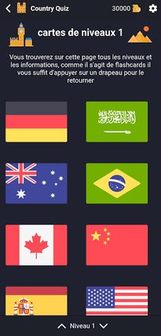 Country Quiz Les drapeaux et p - Screenshot 4