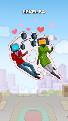 Finger Heart: Skibd Refill - Screenshot 1