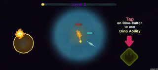 Flaming Dino - Screenshot 1